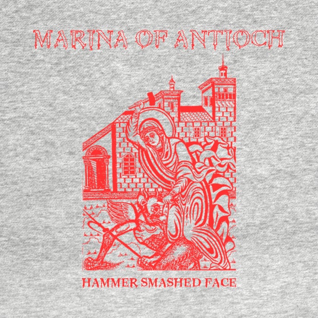 Cannibal Corpse parody Marina of Antioch icon by thecamphillips